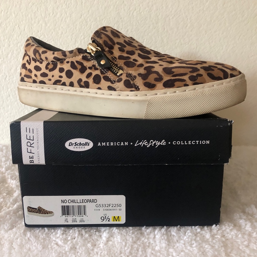 Dr Scholl’s “No Chill, Leopard” shoes - size 9.5